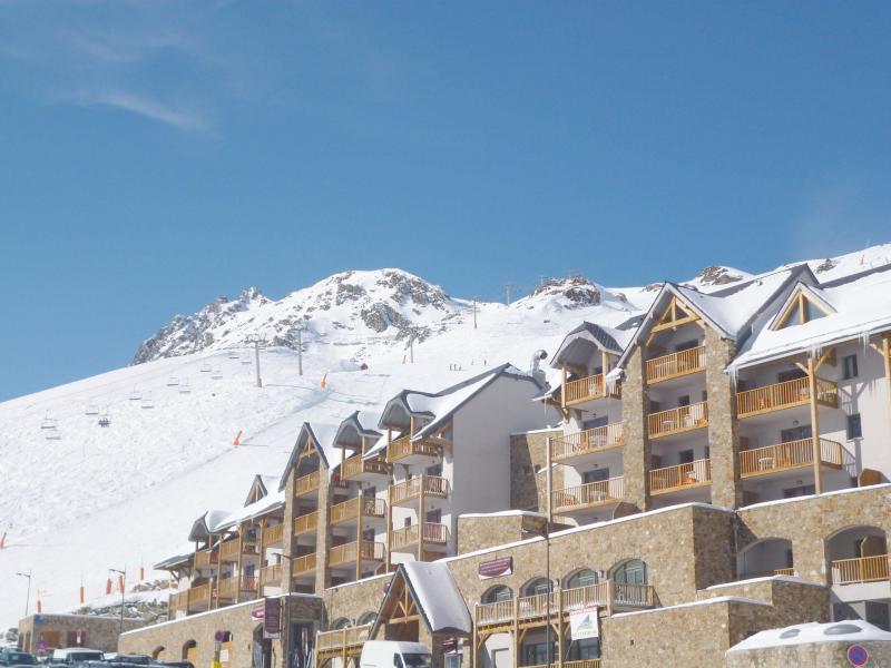 Ski verhuur Résidence Tourmalet - Barèges/La Mongie - Buiten winter