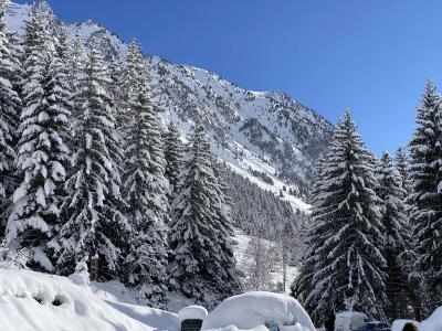 Rent in ski resort Studio 3 people (PM86) - Résidence L'Ayré - Barèges/La Mongie - Winter outside