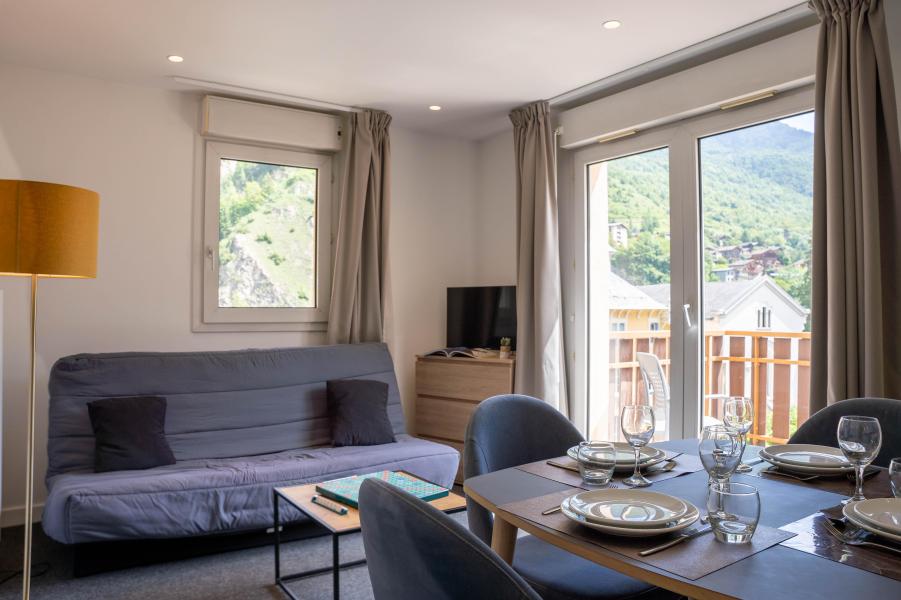 Ski verhuur Appartement 2 kamers 4 personen (2P4M - Moderne) - Eureca - Brides Les Bains - Woonkamer