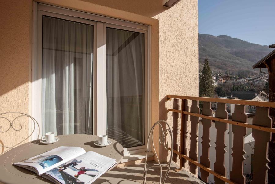 Rent in ski resort Studio 1 people (ST1) - Eureca - Brides Les Bains - Balcony