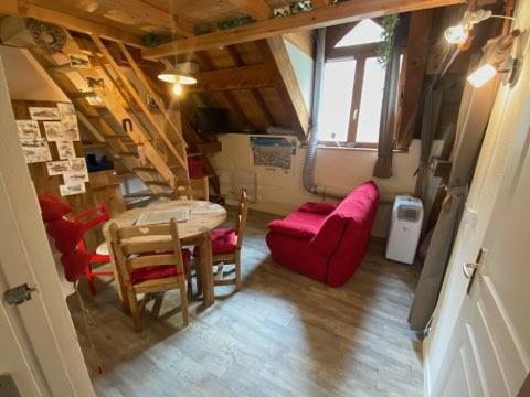 Location au ski Studio mezzanine 4 personnes (16) - Résidence Acquadora - Brides Les Bains - Séjour