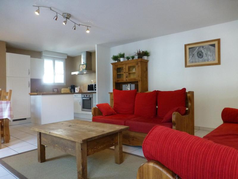 Rent in ski resort 3 room apartment 6 people (4) - Résidence Alba - Brides Les Bains - Living room