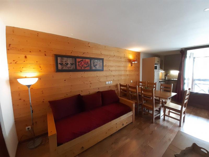 Аренда на лыжном курорте Апартаменты 3 комнат 6 чел. (410) - Résidence Cybèle - Brides Les Bains - Банкетка выдвижная кровать