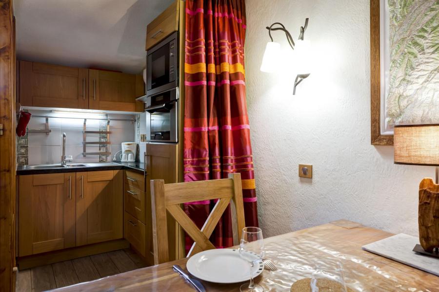 Аренда на лыжном курорте Квартира студия со спальней для 4 чел. (3306) - Résidence Cybèle - Brides Les Bains