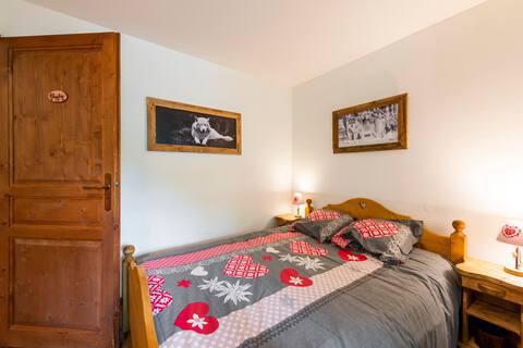 Rent in ski resort 3 room apartment cabin 6 people (301) - Résidence Cybèle BAT4 - Brides Les Bains - Bedroom