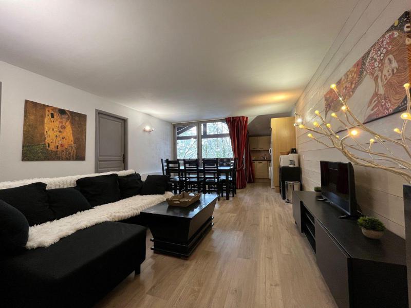 Rent in ski resort 3 room apartment cabin 8 people (503) - Résidence Cybèle BAT4 - Brides Les Bains - Living room