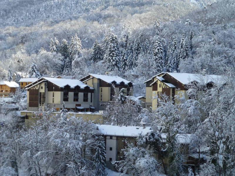 Location au ski Résidence Cybèle BAT4 - Brides Les Bains - Extérieur hiver