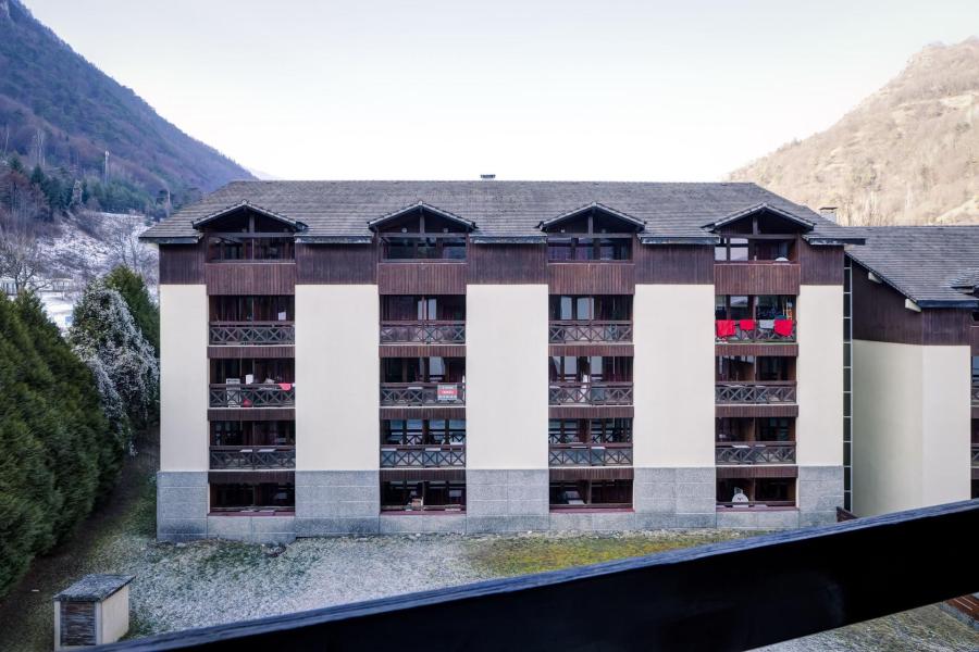 Аренда на лыжном курорте Квартира студия со спальней для 4 чел. (101) - Résidence Cybèle BAT4 - Brides Les Bains - зимой под открытым небом