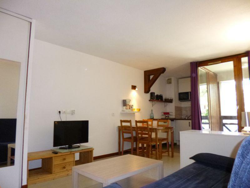 Ski verhuur Studio bergnis 4 personen (2305) - Résidence Cybèle - Brides Les Bains - Woonkamer