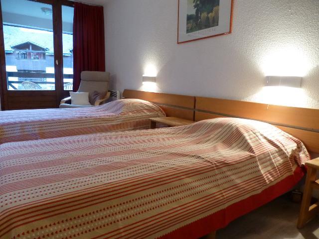 Rent in ski resort Studio sleeping corner 4 people (1306) - Résidence Cybèle - Brides Les Bains - Bedroom
