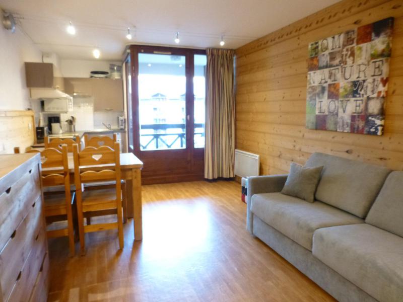 Аренда на лыжном курорте Квартира студия со спальней для 4 чел. (3207) - Résidence Cybèle - Brides Les Bains - Салон