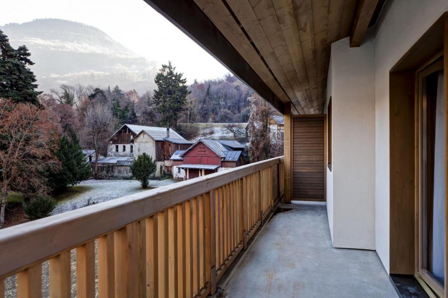 Ski verhuur Appartement 2 kamers 4 personen (PMR faciliteiten) (OLY210) - Résidence de l'Olympe - Brides Les Bains - Balkon