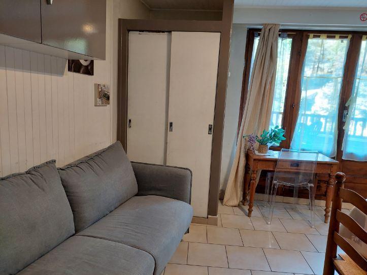 Ski verhuur Appartement 2 kamers 4 personen (COUCHANT) - Résidence Eaux Vives - Brides Les Bains - Woonkamer