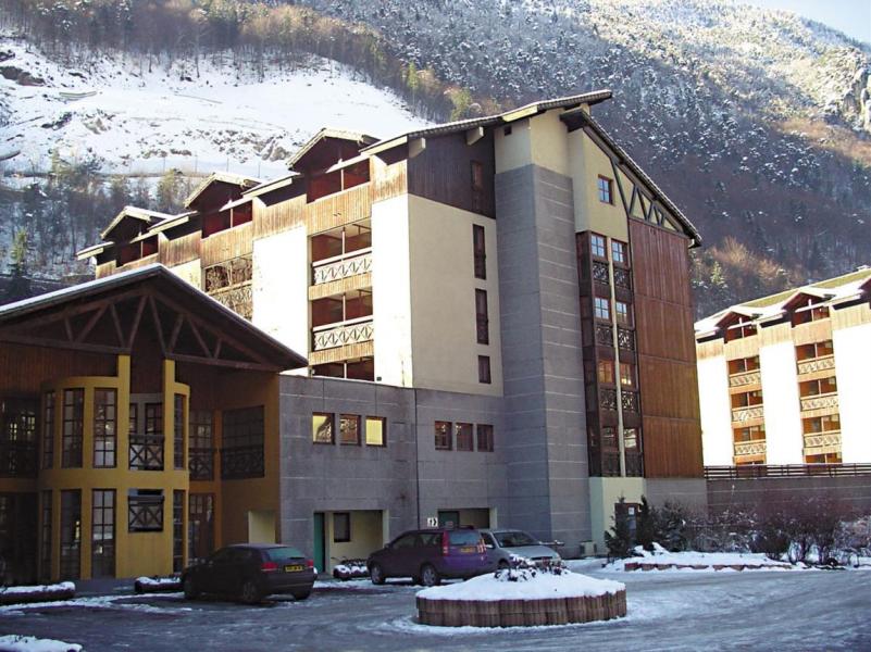 Location au ski Résidence Lagrange Cybèle - Brides Les Bains - Extérieur hiver