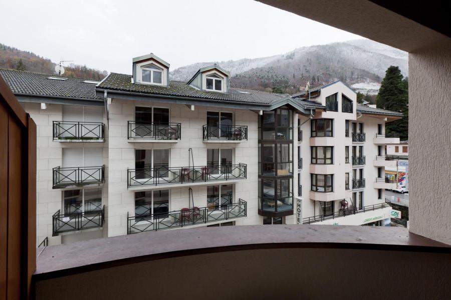 Vacances en montagne Studio coin montagne 4 personnes (305) - Résidence le Grand Chalet - Brides Les Bains - Extérieur hiver