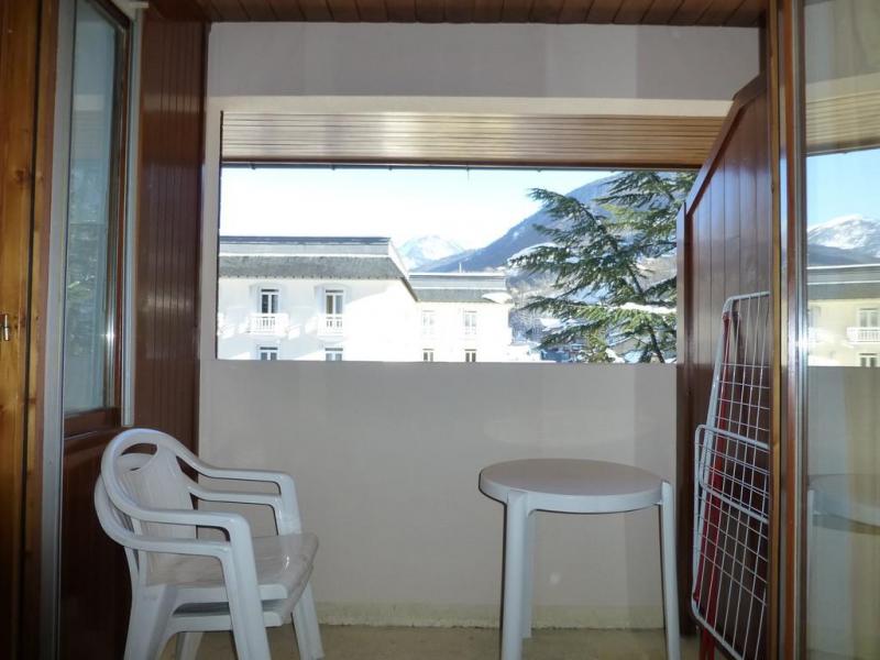 Alquiler al esquí Estudio -espacio montaña- para 4 personas (414) - Résidence le Grand Chalet - Brides Les Bains - Balcón