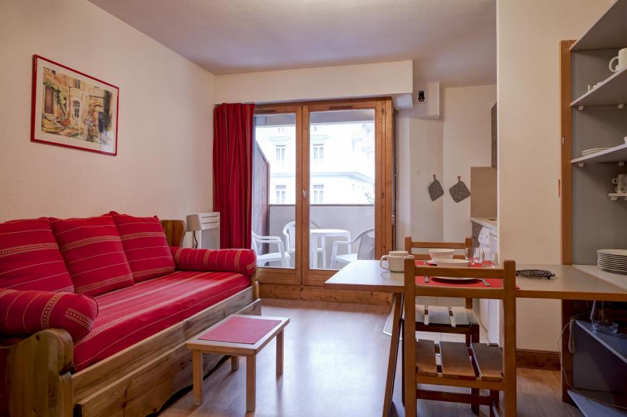 Ski verhuur Studio bergnis 4 personen (215) - Résidence le Grand Chalet - Brides Les Bains - Woonkamer