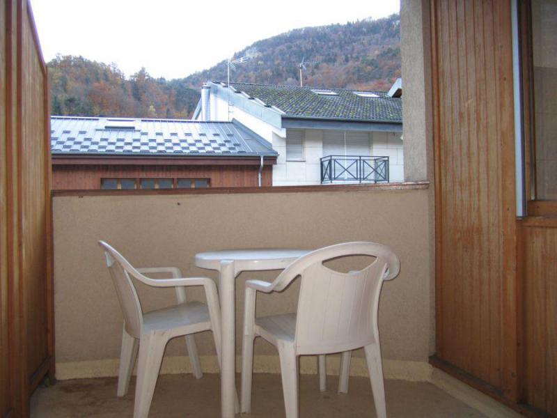 Location au ski Studio coin montagne 4 personnes (309) - Résidence le Grand Chalet - Brides Les Bains - Terrasse