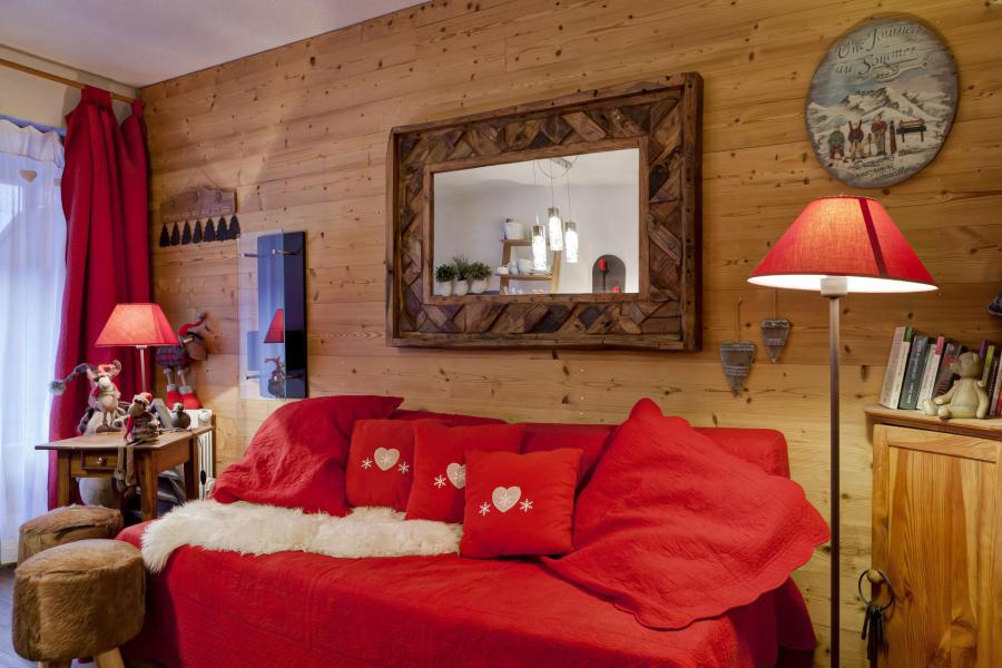 Skiverleih Studio Schlafnische 4 Personen (204) - Résidence le Grand Chalet - Brides Les Bains - Wohnzimmer