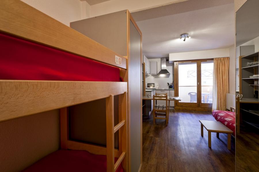 Аренда на лыжном курорте Квартира студия со спальней для 4 чел. (206) - Résidence le Grand Chalet - Brides Les Bains - Двухъярусные кровати
