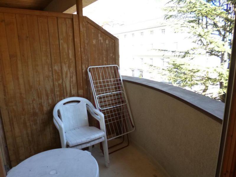 Аренда на лыжном курорте Квартира студия со спальней для 4 чел. (311) - Résidence le Grand Chalet - Brides Les Bains - Балкон