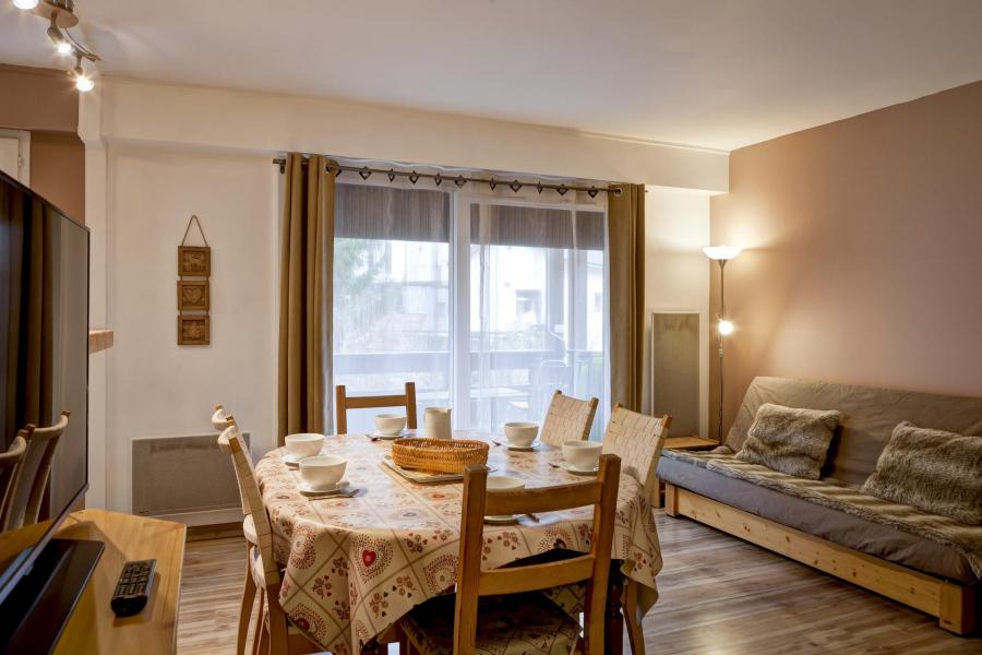 Ski verhuur Appartement 3 kamers 6 personen (21) - Résidence Roseland - Brides Les Bains - Woonkamer