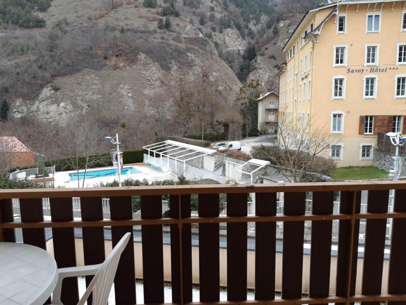 Аренда на лыжном курорте Квартира студия для 4 чел. (21) - Résidence Tarentaise - Brides Les Bains - зимой под открытым небом