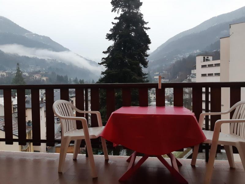 Rent in ski resort Studio 2 people (44) - Résidence Villa Louise - Brides Les Bains - Balcony