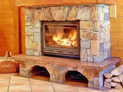 Location au ski Chalet triplex 12 pièces 23 personnes - Chalet Esprit des Trois Vallées - Brides Les Bains - Séjour