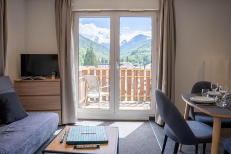 Rent in ski resort 2 room apartment 4 people (2P4M - Moderne) - Eureca - Brides Les Bains - Living room