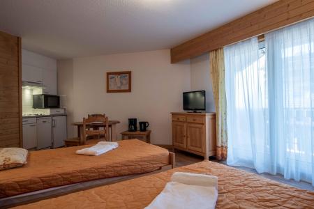 Ski verhuur Studio 2 personen (ST2 - Studio 2 personnes) - Eureca - Brides Les Bains - Woonkamer