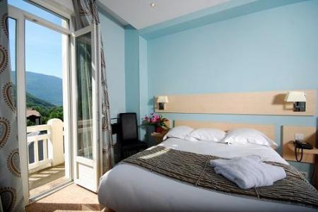 Skiverleih Superior-Zimmer (2 personen) - Le Golf Hôtel - Brides Les Bains - Schlafzimmer