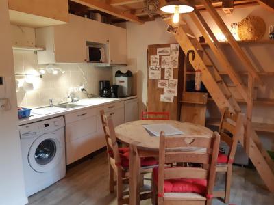 Location au ski Studio mezzanine 4 personnes (16) - Résidence Acquadora - Brides Les Bains - Séjour