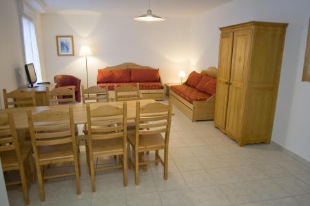 Rent in ski resort 2 room duplex apartment 6 people (19) - Résidence Alba - Brides Les Bains - Living room