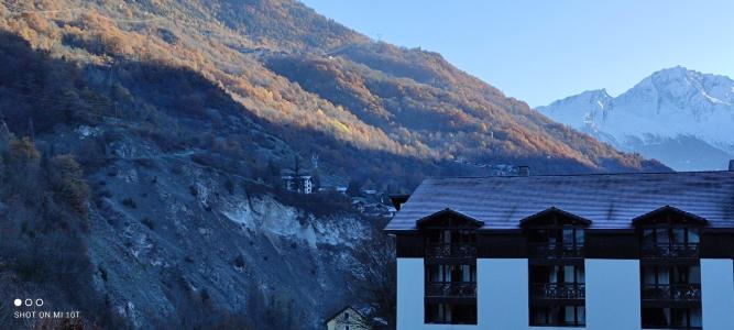 Location au ski Studio coin montagne 4 personnes (411) - Résidence Cybèle BAT4 - Brides Les Bains - Extérieur hiver