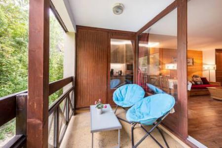 Ski verhuur Appartement 3 kabine kamers 6 personen (301) - Résidence Cybèle BAT4 - Brides Les Bains - Balkon