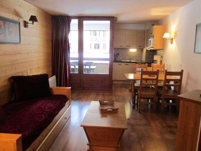 Rent in ski resort Studio sleeping corner 4 people (222) - Résidence Cybèle - Brides Les Bains - Living room