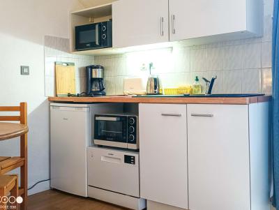 Ski verhuur Studio bergnis 3 personen (502) - Résidence le Grand Chalet - Brides Les Bains - Keuken