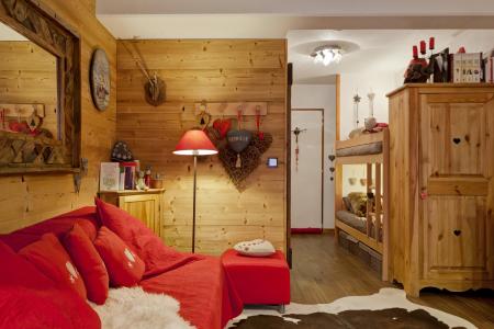 Ski verhuur Studio bergnis 4 personen (204) - Résidence le Grand Chalet - Brides Les Bains - Woonkamer