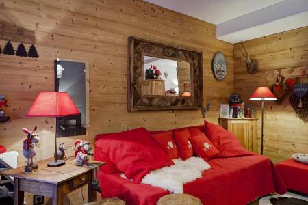 Ski verhuur Studio bergnis 4 personen (204) - Résidence le Grand Chalet - Brides Les Bains - Woonkamer