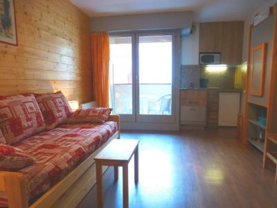 Rent in ski resort Studio sleeping corner 4 people (207) - Résidence le Grand Chalet - Brides Les Bains - Living room