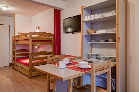 Rent in ski resort Studio sleeping corner 4 people (216) - Résidence le Grand Chalet - Brides Les Bains - Apartment