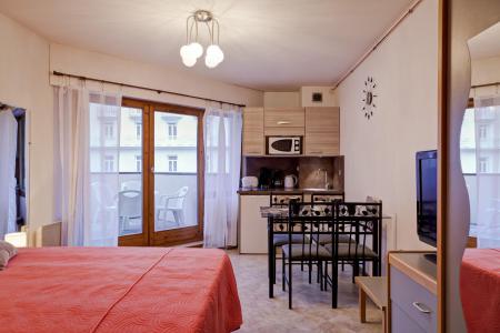 Rent in ski resort Studio sleeping corner 4 people (217) - Résidence le Grand Chalet - Brides Les Bains - Kitchen
