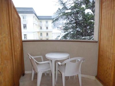 Rent in ski resort Studio sleeping corner 4 people (315) - Résidence le Grand Chalet - Brides Les Bains - Terrace