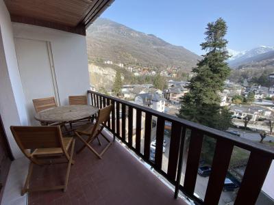 Location au ski Studio 4 personnes (63) - Résidence Villa Louise - Brides Les Bains - Extérieur hiver