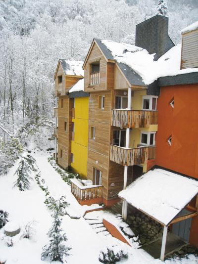 Ski verhuur Résidence Lagrange le Domaine des 100 Lacs - Cauterets - Buiten winter