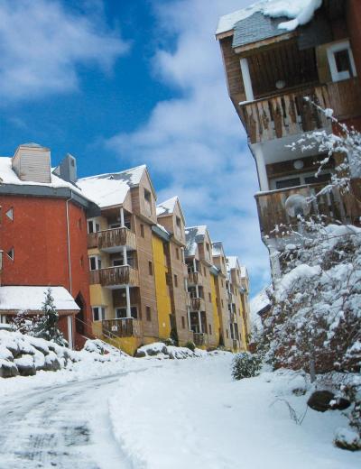 Wynajem na narty Résidence le Domaine des 100 Lacs - Cauterets - Zima na zewnątrz