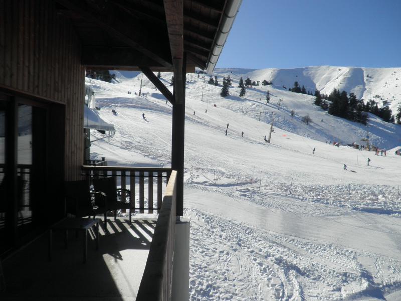 Ski verhuur Résidence les Blanches Provençales - Chabanon-Selonnet - Buiten winter