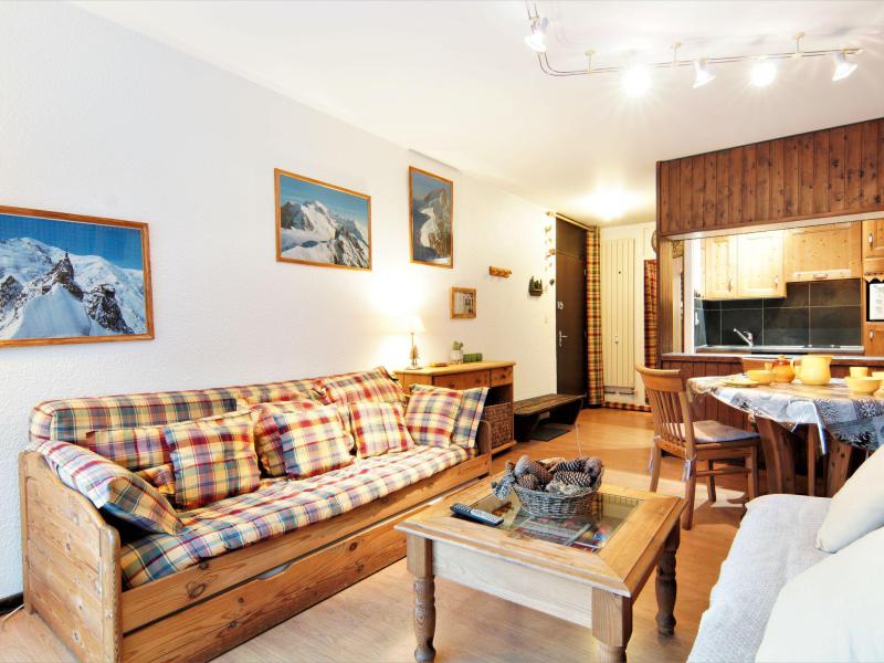 Rent in ski resort 2 room apartment 4 people (4) - Arve 1 et 2 - Chamonix - Apartment