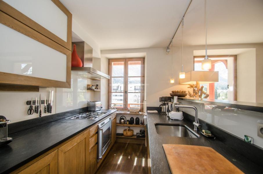 Skiverleih 4-Zimmer-Appartment für 6 Personen (Ambre) - Chalet Ambre - Chamonix - Küche